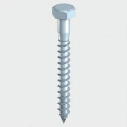 Timco 1075CSC Coach Screw BZP 10.0 Box