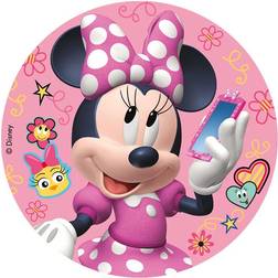 Dekora Sukkerprint med skønne Minnie Mouse Kagedekoration