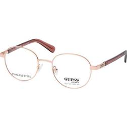 Guess GU 8247 028, including lenses, ROUND Glasses, FEMALE