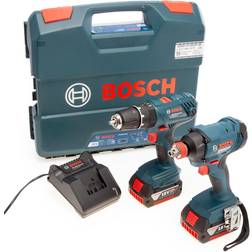 Bosch GSB18V21+GDX18V180 (2x4.0Ah)