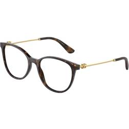 Dolce & Gabbana DG 3363 502, including lenses, BUTTERFLY Glasses, FEMALE