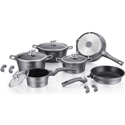 Royalty Line RL-ES2014M Silver Kookgerei Set 60 x 37 x 43 cm