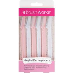 Brushworks Angled Dermaplaners - Skustuvas Veidui