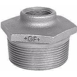 +GF+ 2" X 1/2" Sort Nippelmuffe