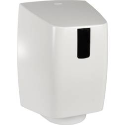 Dispenser White Classic Recycled Midi, 21x21x26cm plast håndklæderulle centertræk