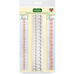 Katy Sue Beaded Pearl Borders silikoneform Katy Udstikker