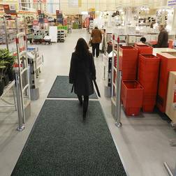 Notrax NOTRAX Entrance matting, ribbed, LxW 1800