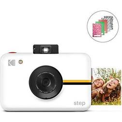 Kodak Step Camera Digital Instant Camera with 10MP Image Sensor Zero Ink Technology, Classic Viewfinder, Selfie Mode, Auto Timer, Built-in Flash &