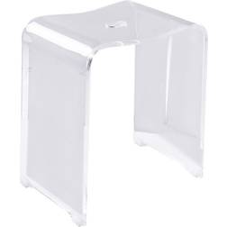 Ridder Badhocker Trendy Transparent 40 x 27,5 x 48 cm