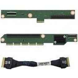 Intel PCIe Interposer Kit Riser Card för serversystem M50CYP1UR204, M50CYP1UR212 (CYP1URISER2KIT)