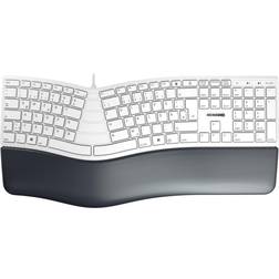 Cherry KC 4500 Ergo Tastatur Grau