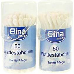 Elina Ear Swabs 50 pcs. 2 pak.