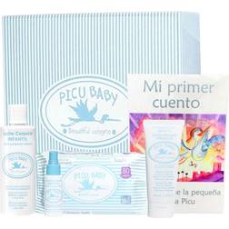 Picu Baby Infantil Caja Rayas Azul New 5uds