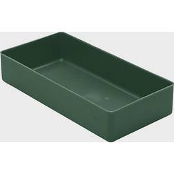 Certeo kaiserkraft 833746 Caja insertable altura 40 mm verde