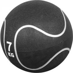 Gorilla Sports Medicinboll Svart/Silver, 7 kg