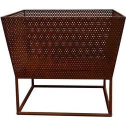 Ivyline Norfolk Basket Fire Pit Rust