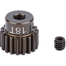 Team Associated 18T Alu Motortandhjul i 48 Pitch 3mm Aksel