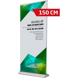 DSI Lux rollup, 150x190-230cm. (uden banner)