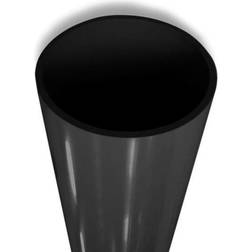 Plastmo Hvid, Sort nedløbsrør Ø110 3 meter