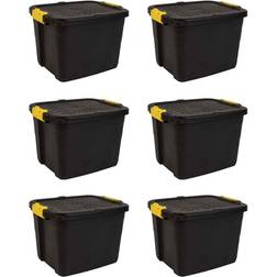 Strata Heavy Duty Storage Box 42 Litre Pack of 6