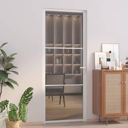 vidaXL Interior 83x201.5 White ESG External Door Clear Glass (x200cm)
