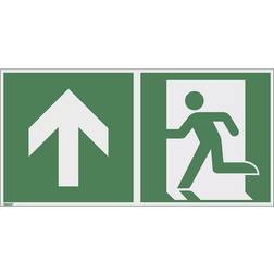 Emergency exit signs, up, pack