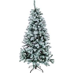 The Christmas Workshop Snowy Cone Fir Green Julgran 180cm