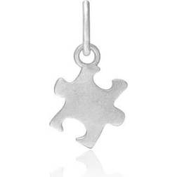 Frk Lisberg Puzzle Piece Small Motive Sterling Sølv Vedhæng