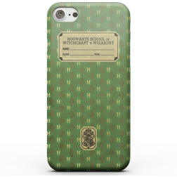 Harry Potter Coque Smartphone Cahier Serpentard pour iPhone et Android iPhone 6 Coque Simple Vernie