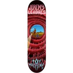 Toy Machine Skateboard Deck Jeremy Leabres Pro (Cave Sect) Rød/Sort 8.5"