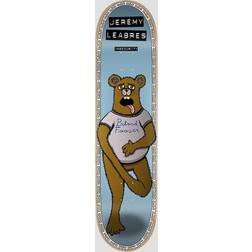 Toy Machine Skateboard Deck Jeremy Leabres Pro (Insecurity) Blå/Brun 8"