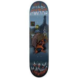 Toy Machine Skateboard Deck Billy Marks Pro (Under The Bed) Blå/Orange 8"