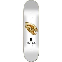 Plan B Skateboard Deck Gold (Joslin) Hvid/Guld 8"