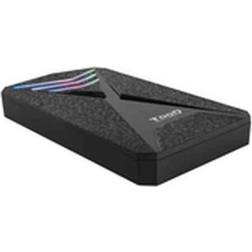 Tooq 2.5 USB 3.1 Gaming Led Externes Gehäuse