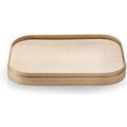 Kartonlåg 173x120x10 mm rektangulær brun bionedbrydelig kraft/PLA biocoating,6 ps x 50 stk/krt
