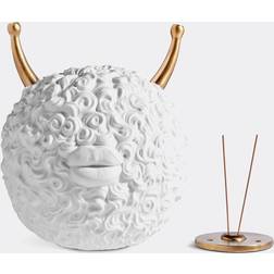 L'Objet Haas Monster Ball Incense Burner White