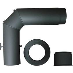 Kaminexperten Rørsæt Komplet Ø150mm Grå