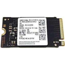 Samsung samsung ssd 256gb pm991 m.2 2242 42mm pcie 3.0 x4 nvme mzalq256hajd mz-alq2560 solid state drive