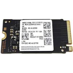 samsung ssd 256gb pm991 m.2 2242 42mm pcie 3.0 x4 nvme mzalq256hajd mz-alq2560 solid state drive