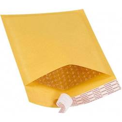 The Packaging Wholesalers 6 x 10 Bubble Cushioned Mailers in Bulk, #0, 150/Case Quill