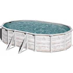 Gre piscina desmontable groenlandia 500X300X132 cmts aspecto nordico