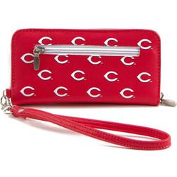 Eagles Wings Cincinnati Reds Zip-Around Wristlet