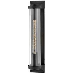 Hinkley Pearson Textured Black Wall Light