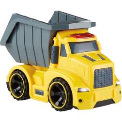 Kidoozie Lights 'n Sounds Dump Truck Imaginative Play for Ages 3 to 6 Fat Brain Toys