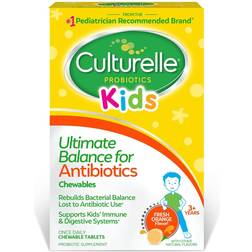 Culturelle Kids Ultimate Balance Probiotic for Antibiotics Chewables