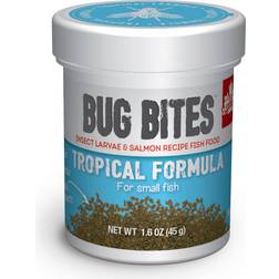 Fluval Bug Bites Microgranuli per Pesci Tropicali 45 g