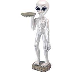 Design Toscano Roswell the Alien Butler Figurine 26"