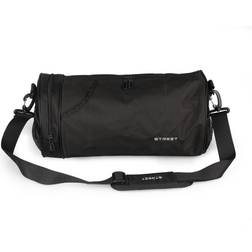 Small Sports Gym Bag Workout Lightweight Duffel Bags for Men and Women Black X-Small