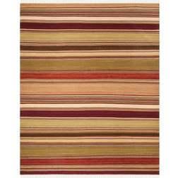 Safavieh Striped Kilim Afke Red 27x144"