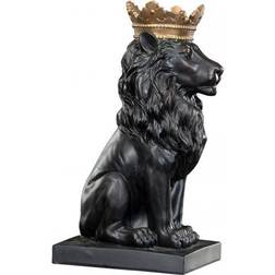 A Lot Decoration Lejon med krona Prydnadsfigur 35cm